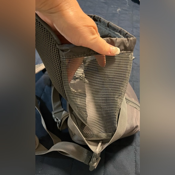 Grey Outward hound small carrying back pack to carry your small dog. - Picture 6 of 11